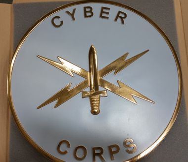 Dept of Army Cyber Corps_ 15" Seal